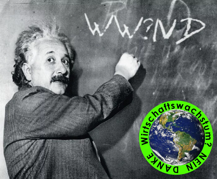 was denkt wohl Einstein über WW?ND, WW?ND, Wirtschaftswachstum? NEIN DANKE, Henning Munte, Sandesneben
